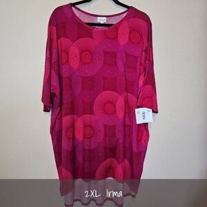 LuLaRoe Irma Tunic 2XL NEW